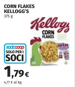 Coop Corn flakes KELLOGG'S offerta
