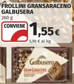 Coop Frollini gransaraceno GALBUSERA offerta