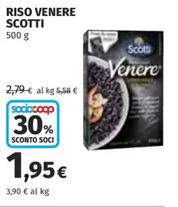 Coop Riso venere SCOTTI offerta
