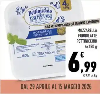 Mozzarella fiordilatte PETTINICCHIO