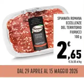 Spianata romana eccellenze del territorio FIORUCCI