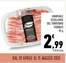 Conad Guanciale eccellenze del territorio FIORUCCI offerta