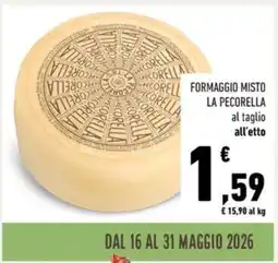 Conad Formaggio misto LA PECORELLA offerta