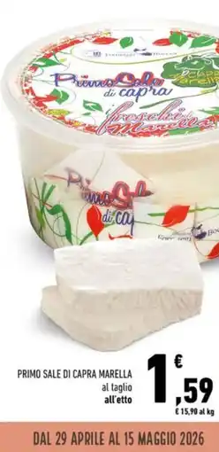 Conad Primo sale di capra MARELLA offerta