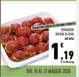 Conad Pomodori ripieni di riso offerta