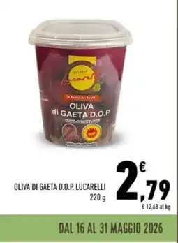 Conad Oliva di gaeta D.O.P. LUCARELLI offerta