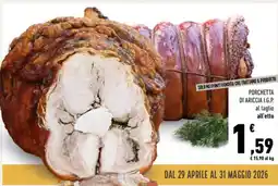 Conad Porchetta di ariccia I.G.P. offerta