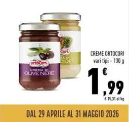 Conad Creme ORTOCORI offerta