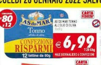 Pim Supermercati Tonno offerta