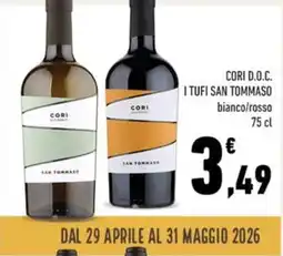 Conad Cori d.o.c. i tufi SAN TOMMASO offerta