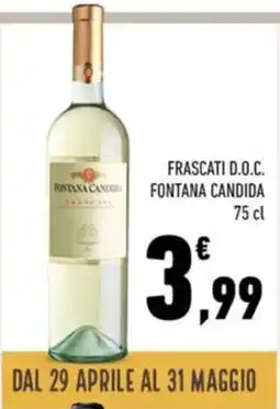 Conad Frascati d.o.c. FONTANA CANDIDA offerta
