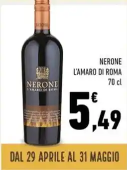 Conad Nerone L'AMARO DI ROMA offerta