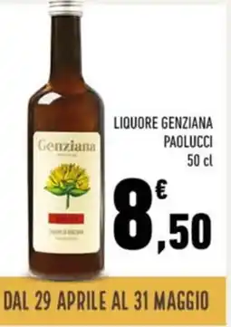 Conad Liquore genziana PAOLUCCI offerta