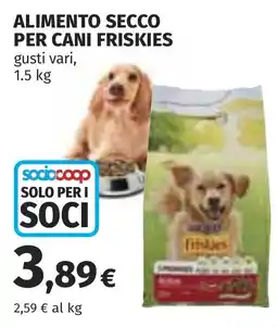 Coop Alimento secco per cani FRISKIES offerta