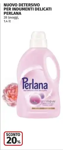 Coop Nuovo detersivo per indumenti delicati PERLANA offerta