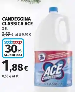 Coop Candeggina classica ACE offerta