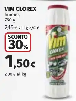 Coop Vim clorex limone offerta