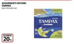 Coop Assorbenti interni TAMPAX offerta