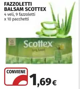 Coop Fazzoletti balsam SCOTTEX offerta