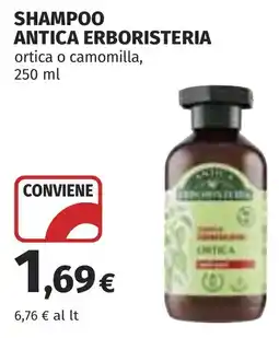 Coop Shampoo antica ERBORISTERIA offerta