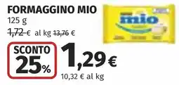 Coop Nestle formaggino mio offerta