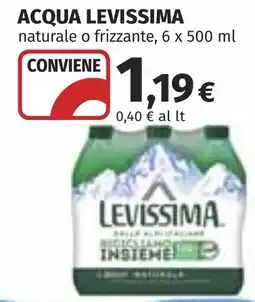 Coop Acqua LEVISSIMA offerta
