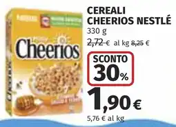 Coop Cereali cheerios NESTLÉ offerta