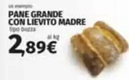Coop Pane grande con lievito MADRE offerta
