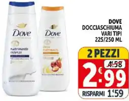 Deco Supermercati Dove docciaschiuma offerta