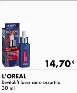 Iper Tosano L'OREAL Revitalift laser siero offerta