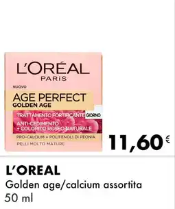 Iper Tosano L'OREAL Golden age/calcium offerta