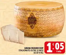 Deco Supermercati Grana padano dop stagionato oltre 12 mesi offerta