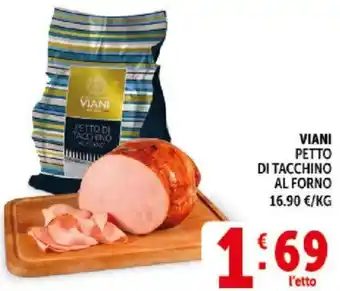 Deco Supermercati Viani petto di tacchino al forno offerta