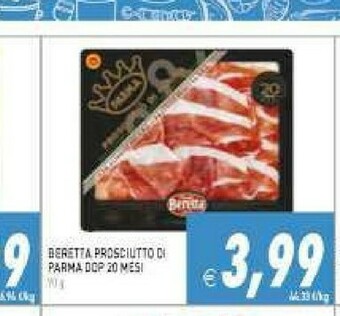 Pim Supermercati Prosciutto di parma offerta