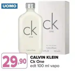 Iperal CALVIN KLEIN Ck One edt vapo offerta
