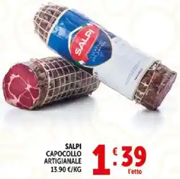 Deco Supermercati Salpi capocollo artigianale offerta