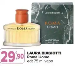 Iperal LAURA BIAGIOTTI Roma Uomo edt vapo offerta