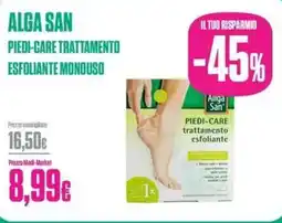 Medi-Market Alga san piedi-care trattamento esfoliante monouso offerta