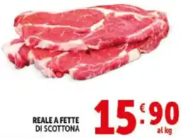 Deco Supermercati Reale a fette di scottona offerta