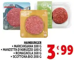 Deco Supermercati Hamburger offerta