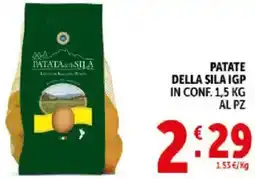 Deco Supermercati Patate della sila igp offerta