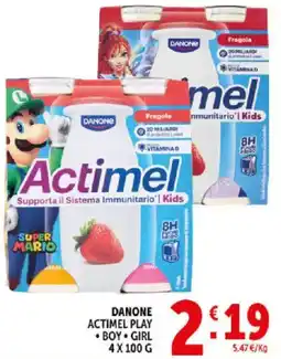 Deco Supermercati Danone actimel play offerta