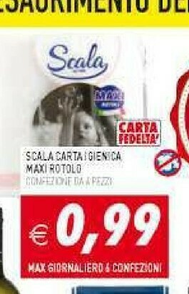 Supermercati Agorà Carta igienica offerta