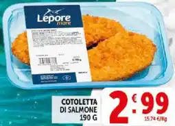 Deco Supermercati Cotoletta di salmone offerta
