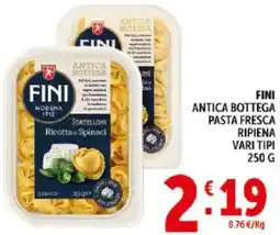Deco Supermercati Fini antica bottega pasta fresca ripiena offerta