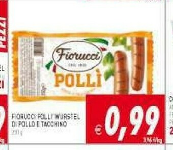 Supermercati Agorà Wurstel di pollo offerta