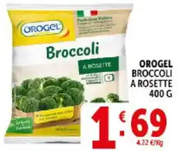 Deco Supermercati Orogel broccoli a rosette offerta