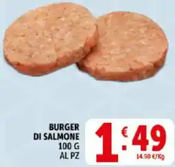 Deco Supermercati Burger di salmone offerta