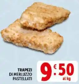 Deco Supermercati Trapezi di merluzzo pastellati offerta
