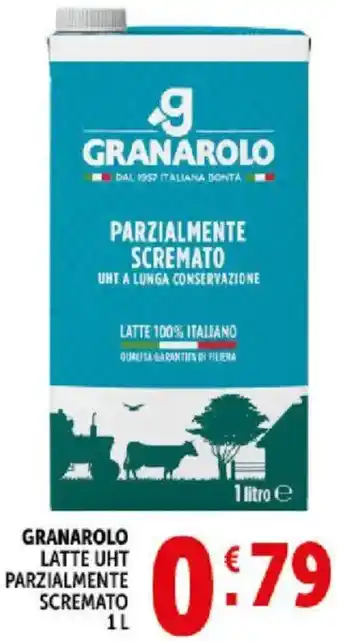 Deco Supermercati Granarolo latte uht parzialmente scremato offerta